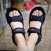 Breathable Summer Sandals with Velcro Straps for Men